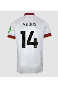 Fotbalové Dres West Ham United Mohammed Kudus #14 Třetí Oblečení 2024-25 Krátký Rukáv